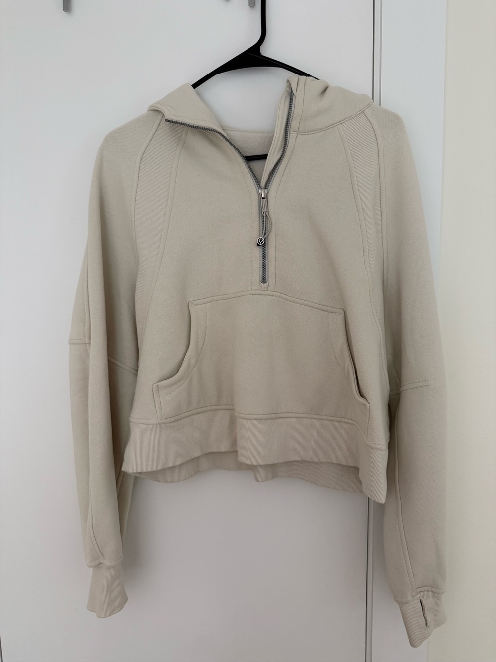 Lululemon Cropped Half-Zip Hoodie